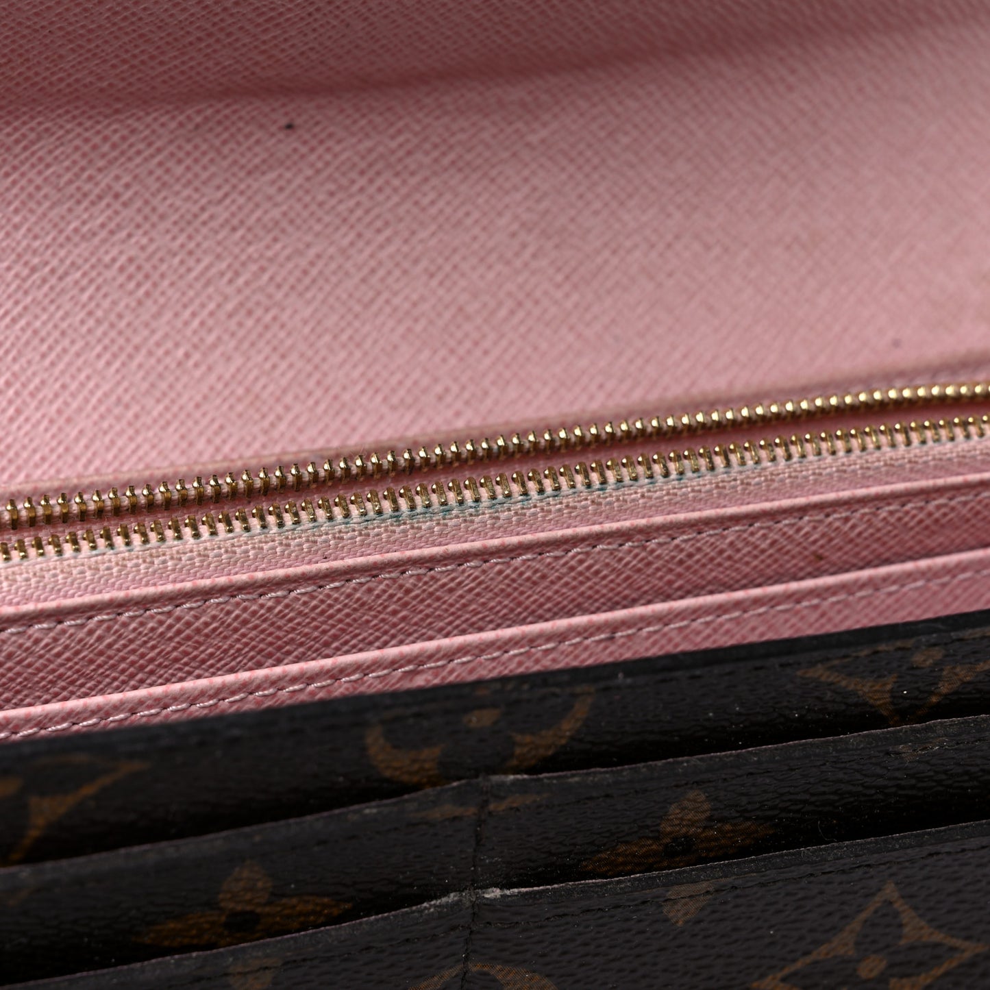 Monogram Sarah Wallet NM Rose Ballerine