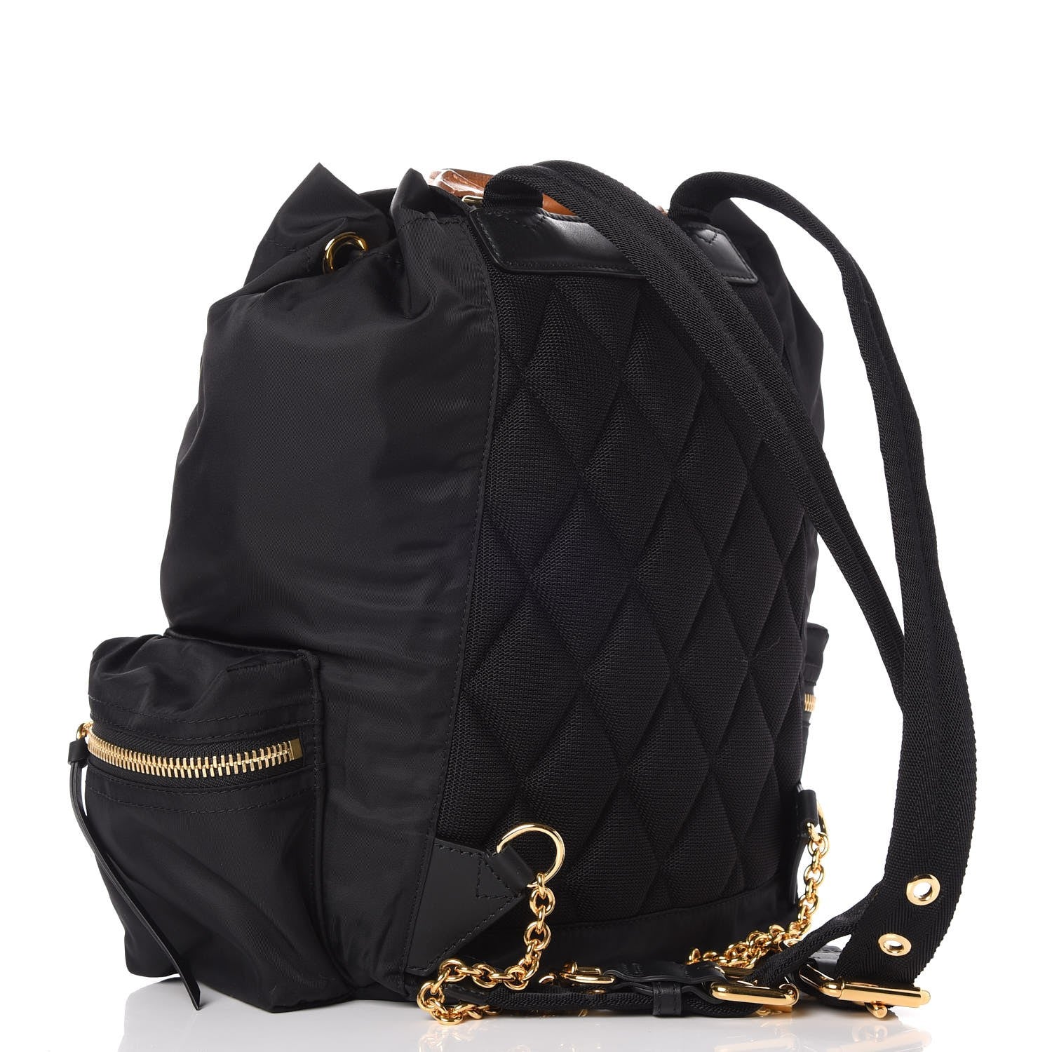 Burberry Nylon Medium Rucksack Backpack Black 3 of 7