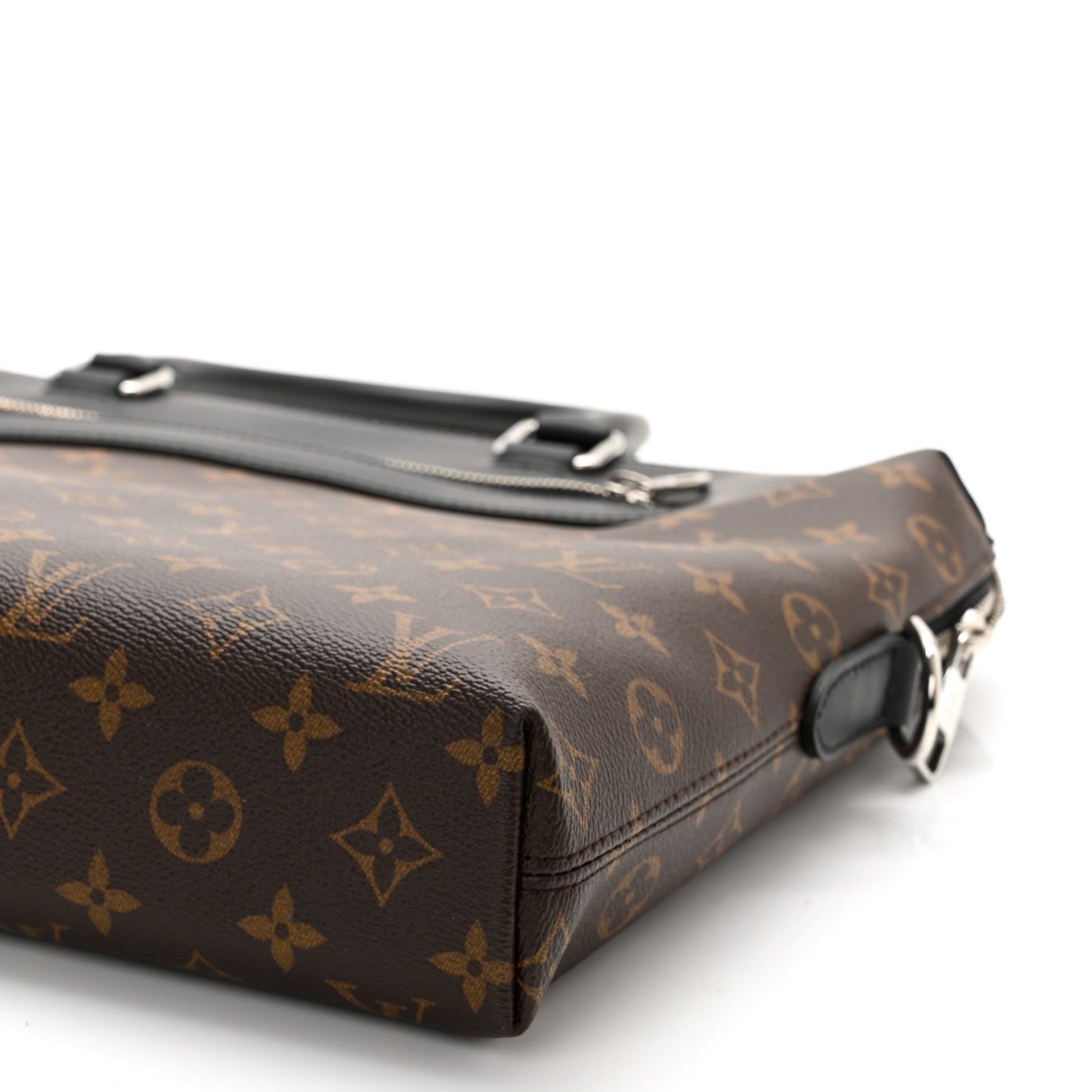 Louis Vuitton Monogram Macassar Porte-Documents Jour 9 of 10