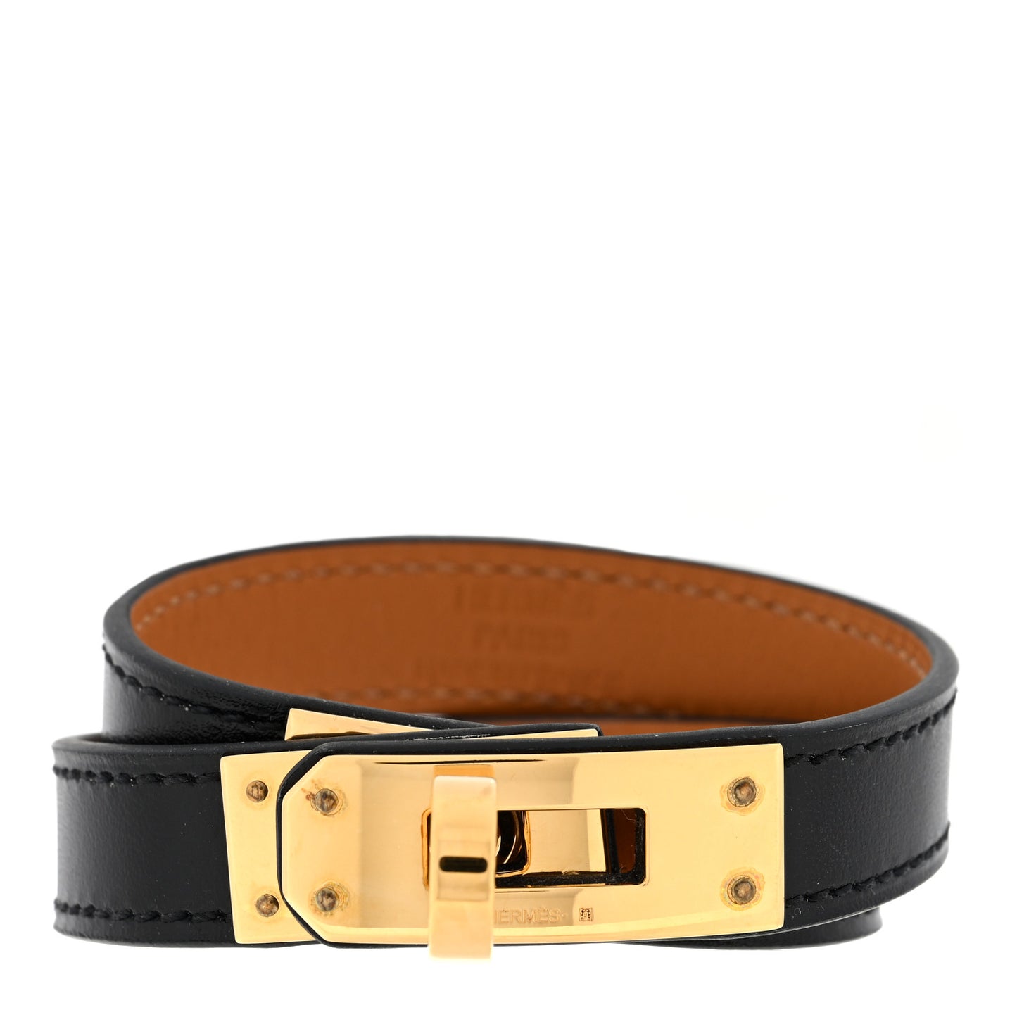 Box Kelly Double Tour Bracelet T2 Black