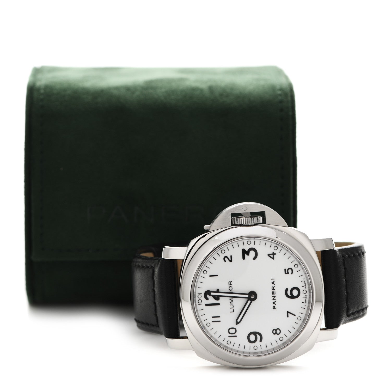 Panerai Stainless Steel Calfskin 44mm Luminor Marina Manual Winding Watch PAM00114 5 of 5