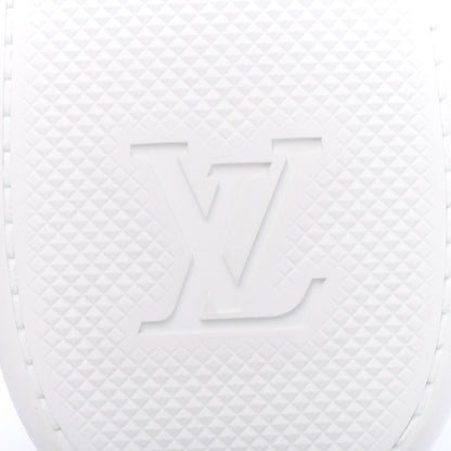 Louis Vuitton Calfskin Damier Azur Mens Offshore Sneakers 9.5 White 7 of 9