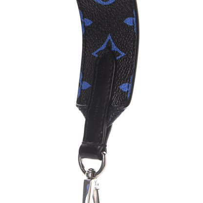 Louis Vuitton Canvas Bandouliere Shoulder Strap Black Bleu Digital 3 of 3