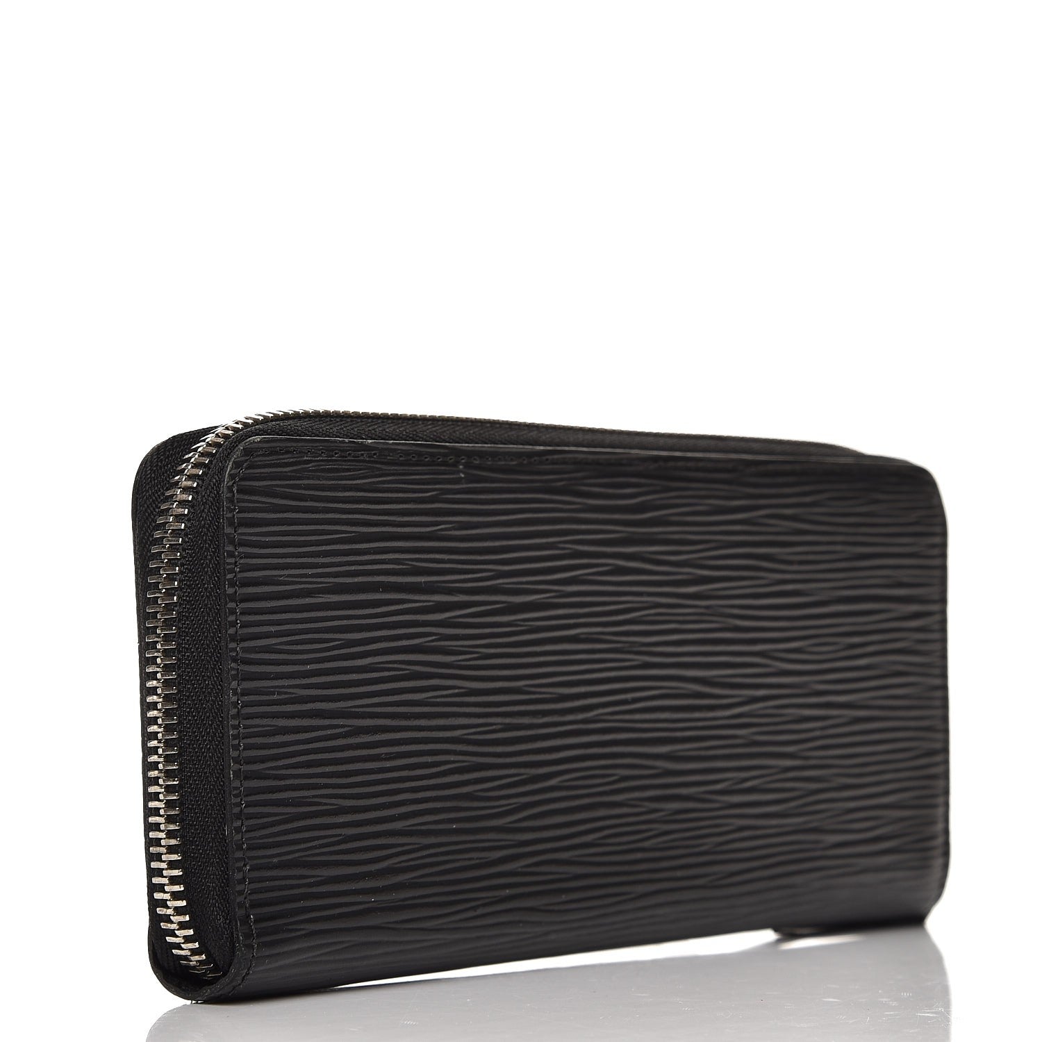 Louis Vuitton Epi Clemence Wallet Black 3 of 7
