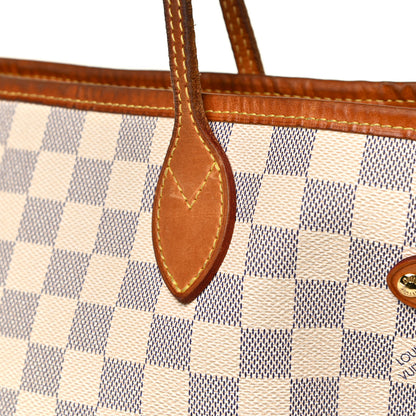 Louis Vuitton Damier Azur Neo Neverfull MM 22 of 27