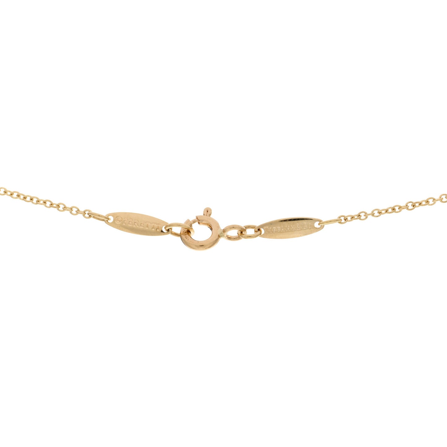 18K Yellow Gold 12mm Elsa Peretti Starfish Pendant Necklace