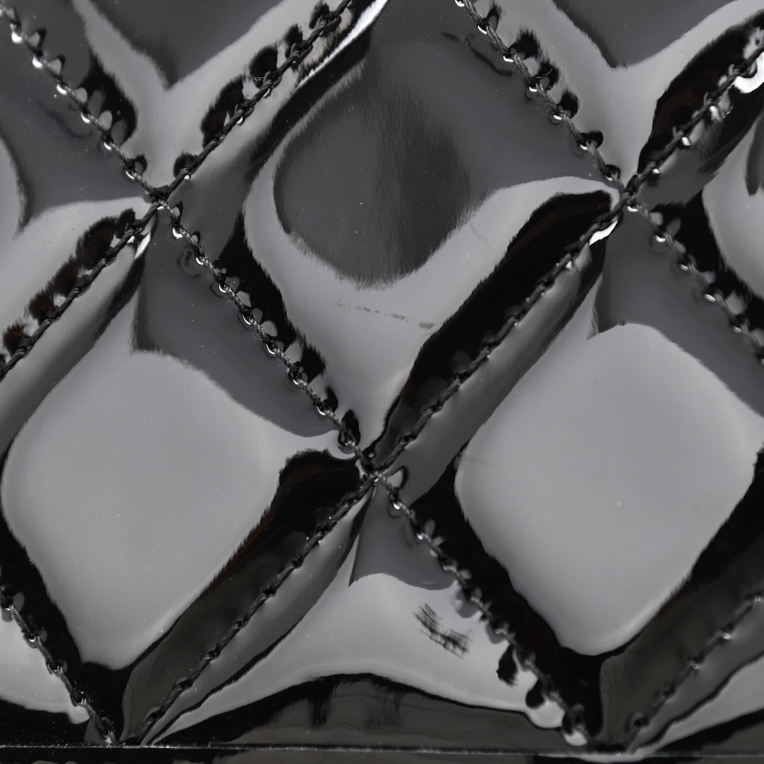 Chanel Patent Quilted Small School Memory Top Handle Flap Black 11 of 13