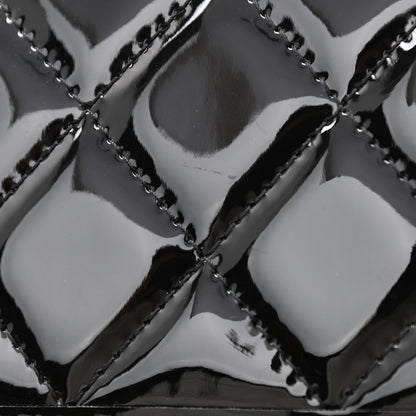 Chanel Patent Quilted Small School Memory Top Handle Flap Black 11 of 13