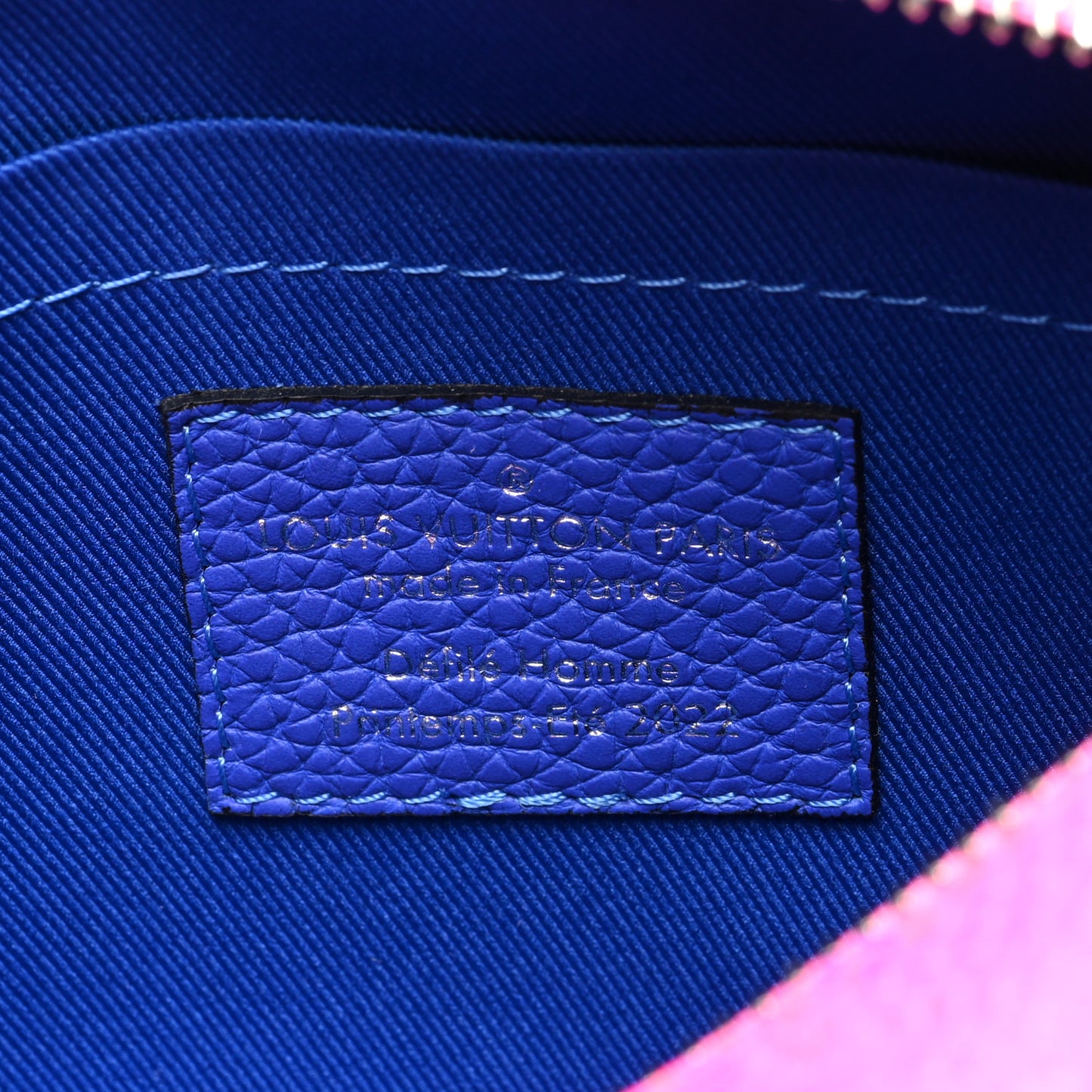 Taurillon Illusion Mini Soft Trunk Bleu Rose