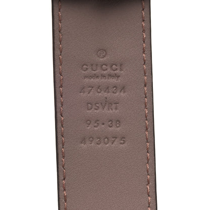 Gucci Calfskin Matelasse GG Marmont Belt Bag 95 38 Porcelain Rose 9 of 12