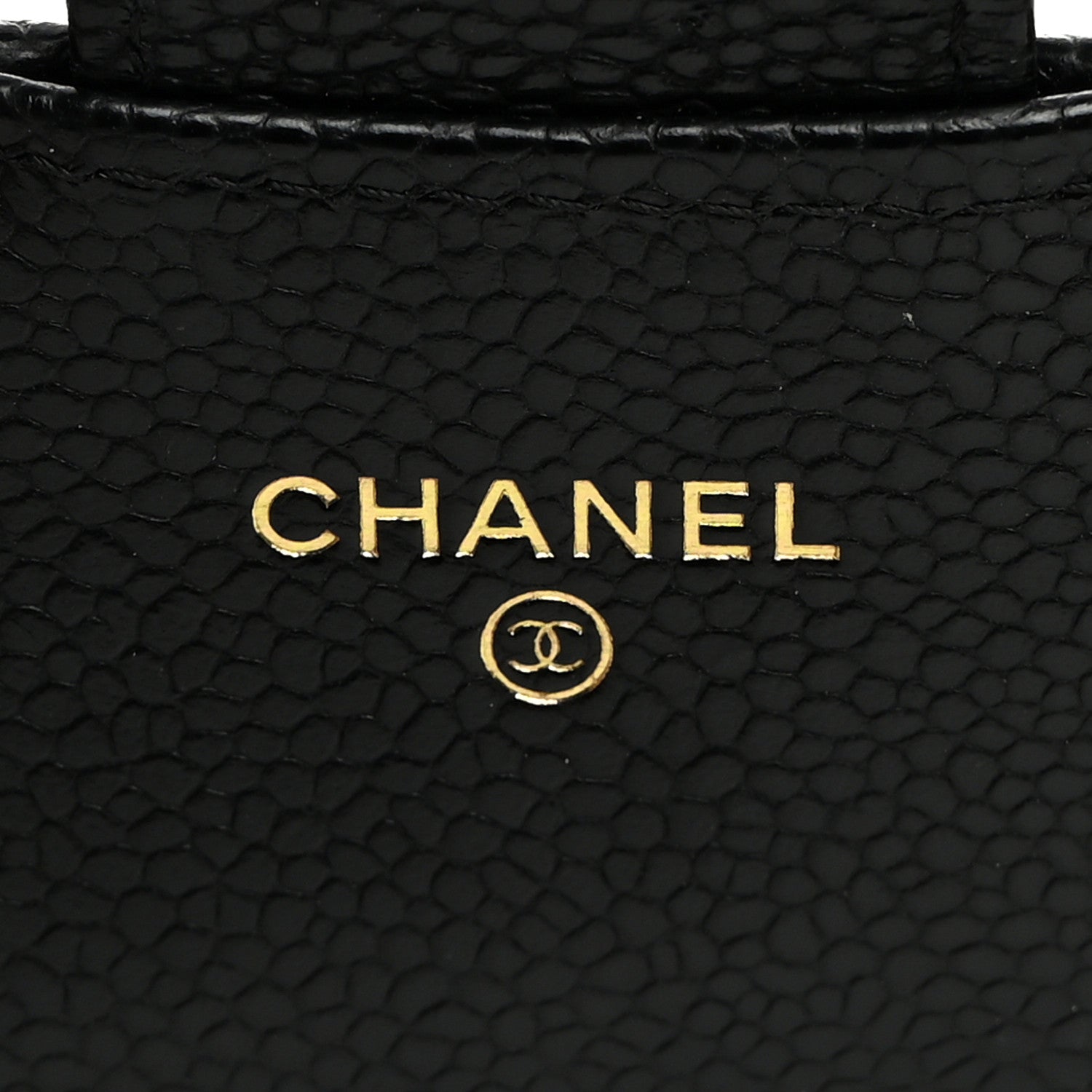 Chanel Caviar Quilted Large Gusset Flap Wallet Black 6 of 8