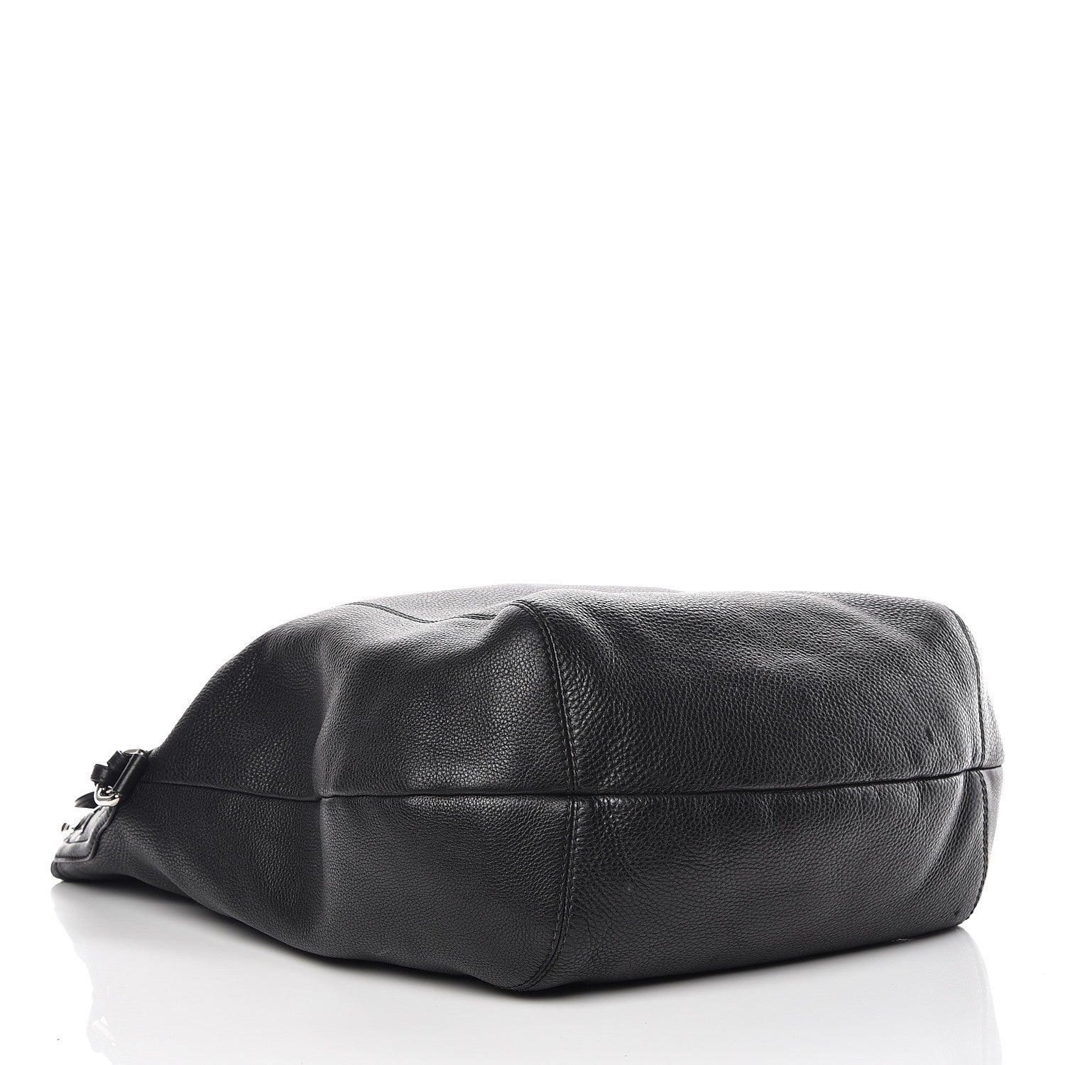 Gucci Calfskin Large Techno Horsebit Hobo Black 4 of 25