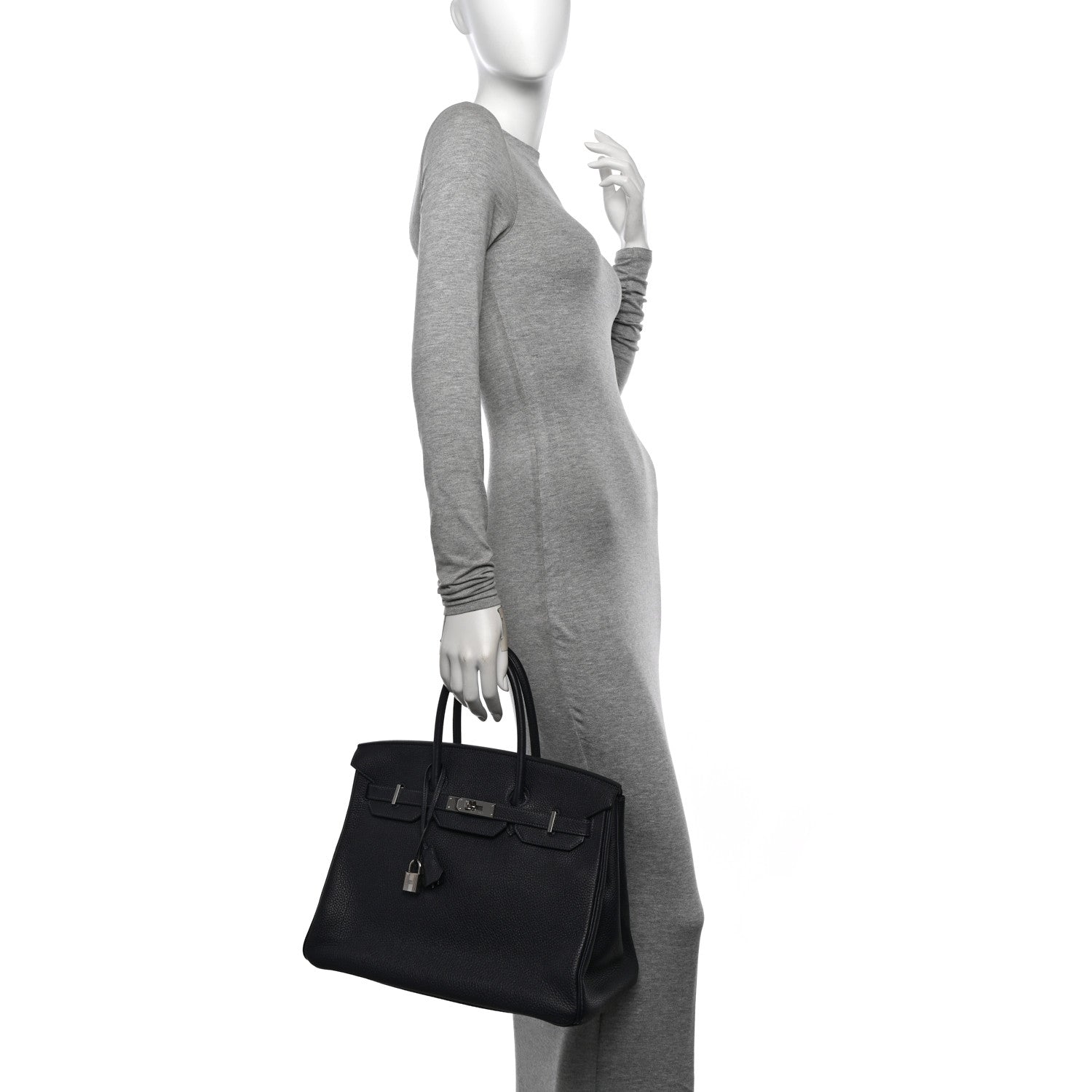 Hermes Togo BIRKIN 35  Bleu Indigo 2 of 10