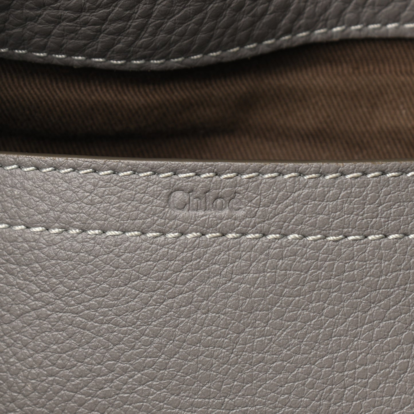 Calfskin Medium Marcie Round Crossbody Bag Cashmere Grey