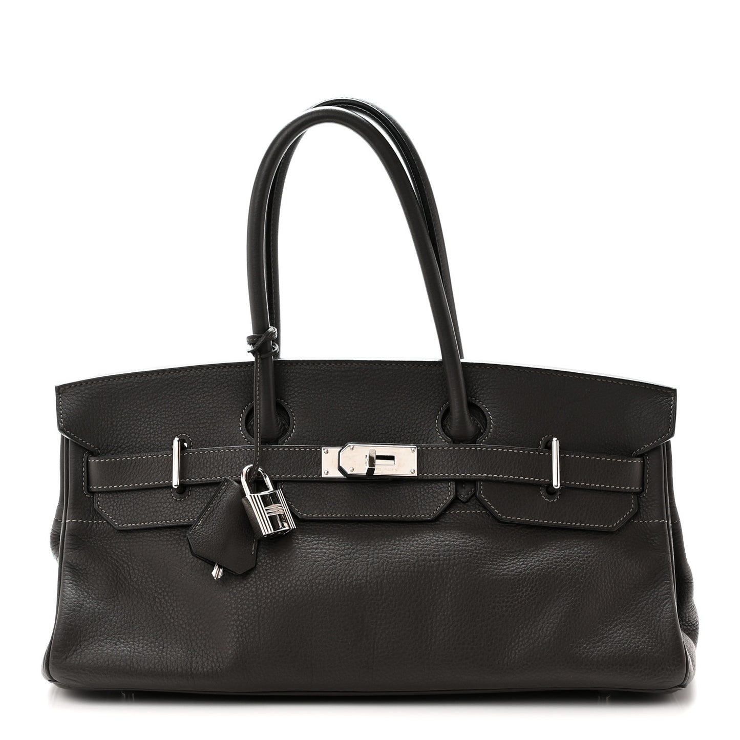 Taurillon Clemence JPG Birkin 42 Graphite
