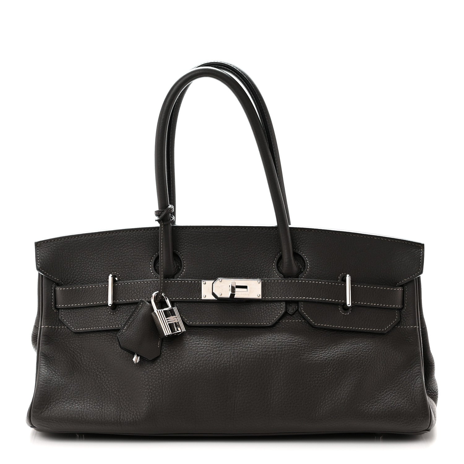 Hermes Taurillon Clemence JPG Birkin 42 Graphite 1 of 10