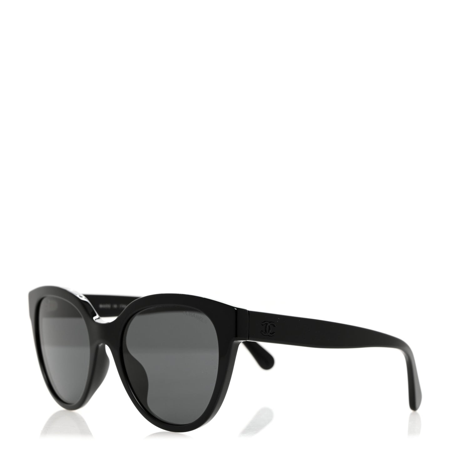 Acetate CC Butterfly Sunglasses 5414-A Black