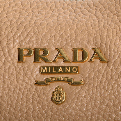 Prada Vitello Daino Hobo Sabbia 3 of 11