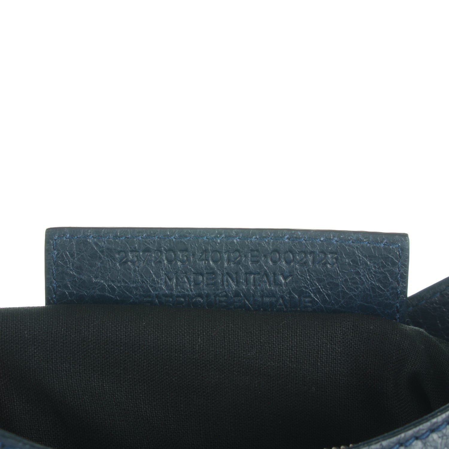 Balenciaga Agneau Giant 12 Silver Hardware Hip Bleu Obscur 7 of 7