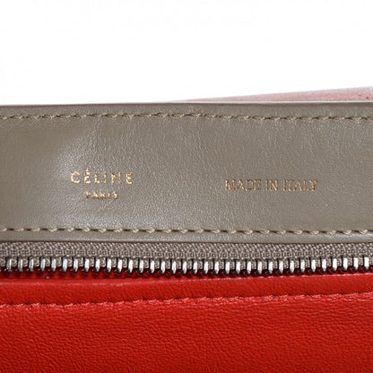 Celine Smooth Calfskin Suede Medium Tri-Color Trapeze 8 of 18