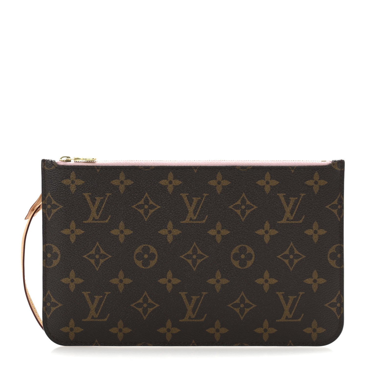 Louis Vuitton Monogram Neverfull MM GM Pochette Rose Ballerine 1 of 7
