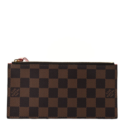 Louis Vuitton Damier Ebene Felicie Chain Wallet Zippered Insert 1 of 4
