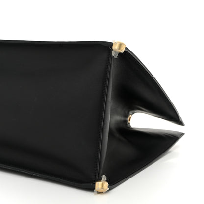 Chanel Calfskin Stitched Large Shopping Tote Bag Black 10 of 10