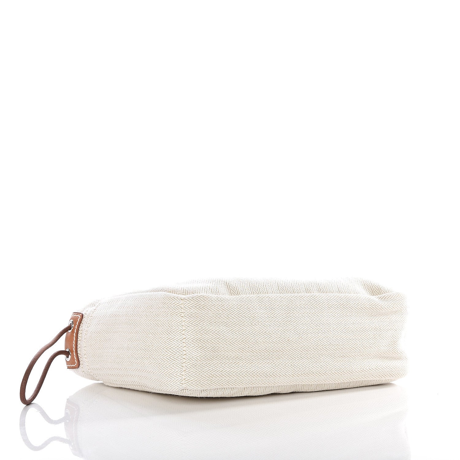 Hermes Canvas Barenia Fourbi 20 PM Pouch Naturel Fauve 3 of 10