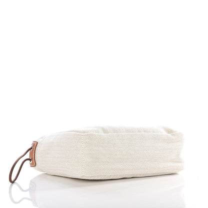 Hermes Canvas Barenia Fourbi 20 PM Pouch Naturel Fauve 3 of 10