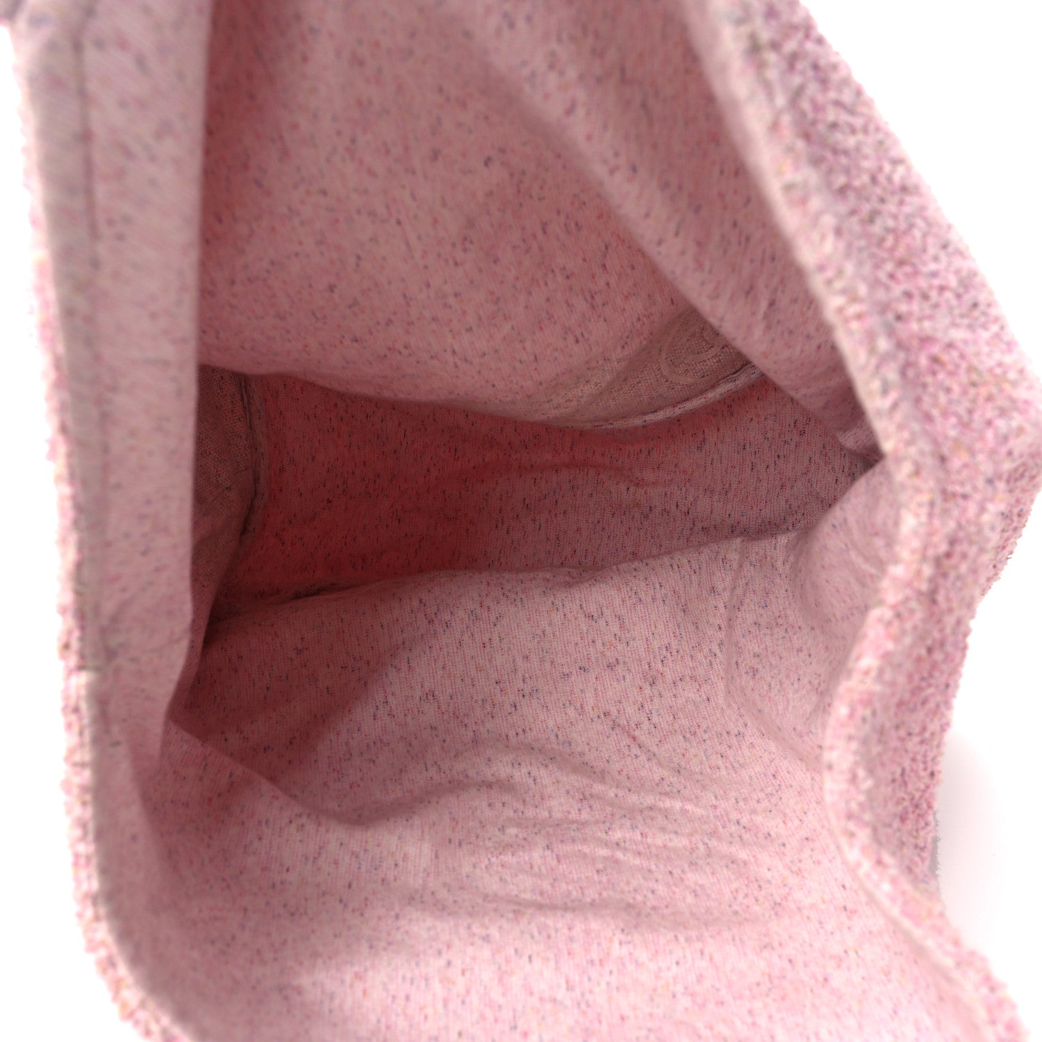 Chanel Terry Cotton CC Beach Tote Pink 5 of 7