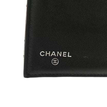 Chanel Patent Quilted Large Flap Wallet Black 8 of 16