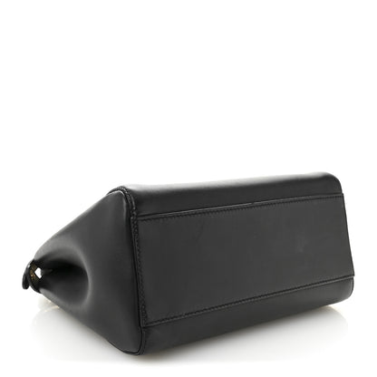 Fendi Nappa Mini Peekaboo Iconic Satchel Black 4 of 11