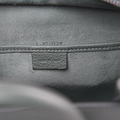 Celine Drummed Calfskin Nano Luggage Celadon 6 of 10