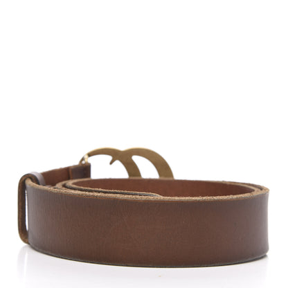 Gucci Faded Calfskin Double G 40mm Belt 85 34 Cuir 2 of 6