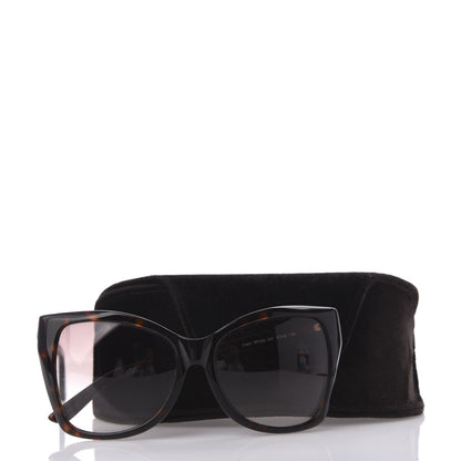 Tom Ford Carli Oversize Square Cateye Sunglasses TF295 Havana Brown 8 of 8
