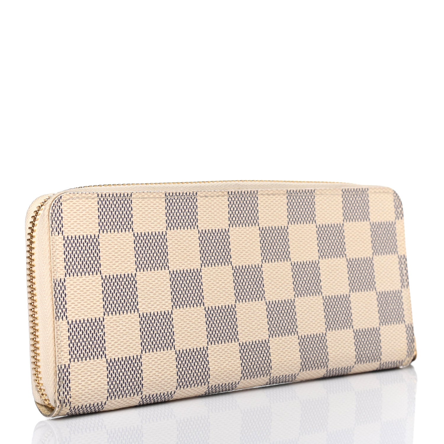Louis Vuitton Damier Azur Clemence Wallet 2 of 5