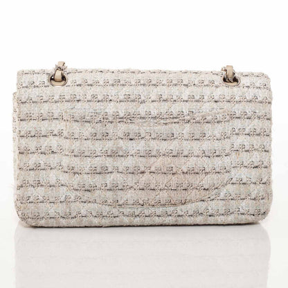 Chanel Tweed Medium Double Flap Beige 3 of 9