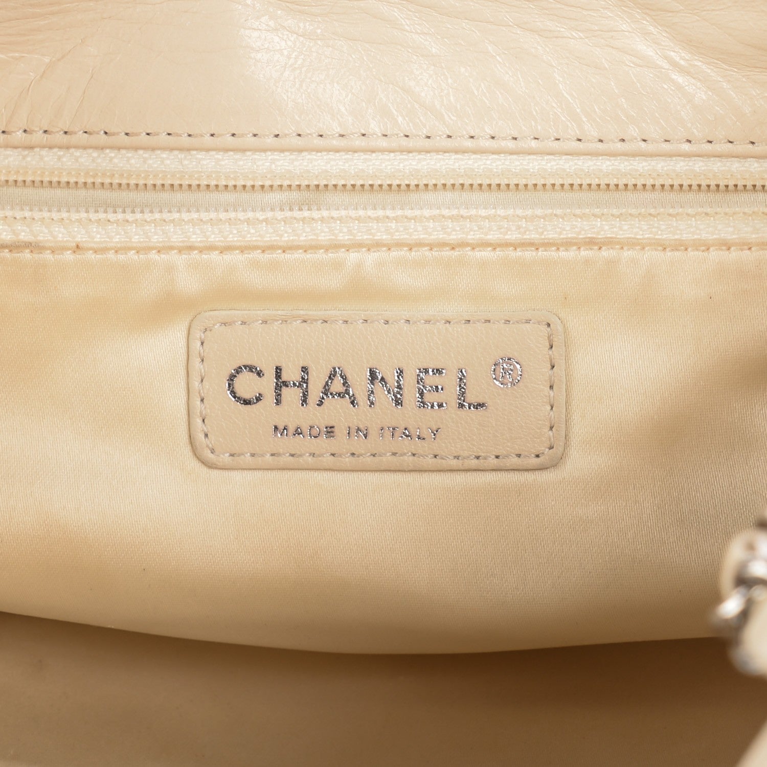 Chanel Lambskin Quilted East West Accordion White 6 of 8