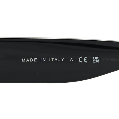 Chanel Acetate Crystal CC Shield Sunglasses 5497-B-A Black 6 of 8