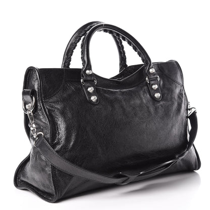 Balenciaga Agneau Giant 12 Silver Hardware City Black 3 of 10