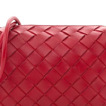 Bottega Veneta Nappa Intrecciato Mini Loop Camera Bag Apple Candy 7 of 9