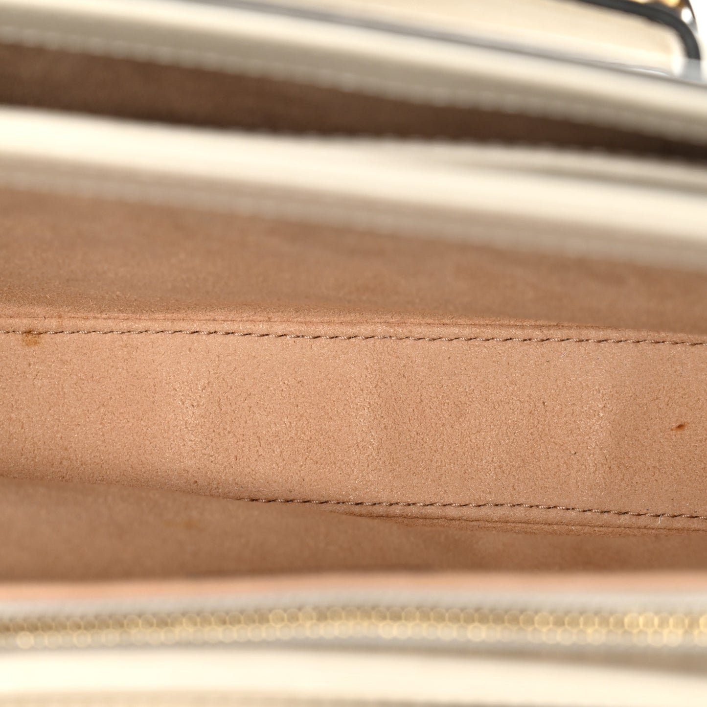 Azalea Calfskin Horsebit 1955 Shoulder Bag Mystic White