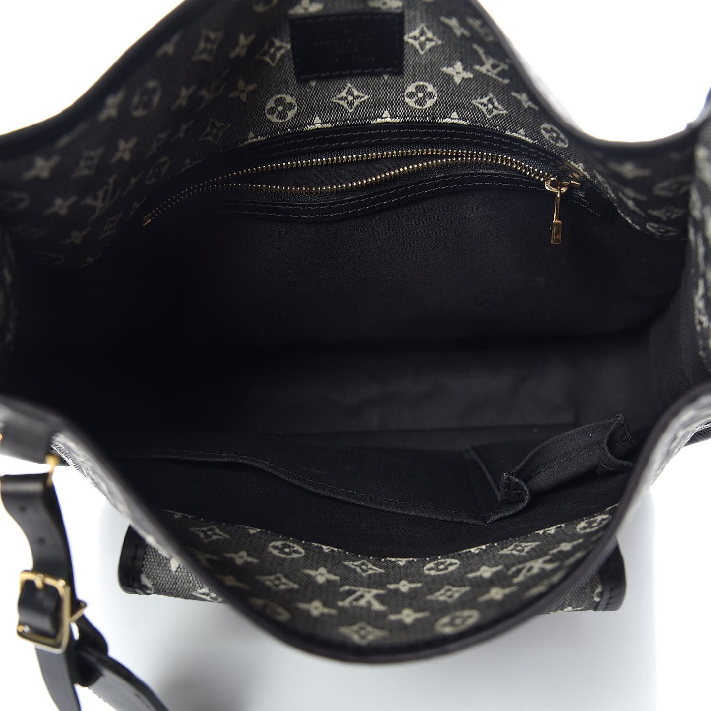 Mini Monogram Besace Mary Kate Black