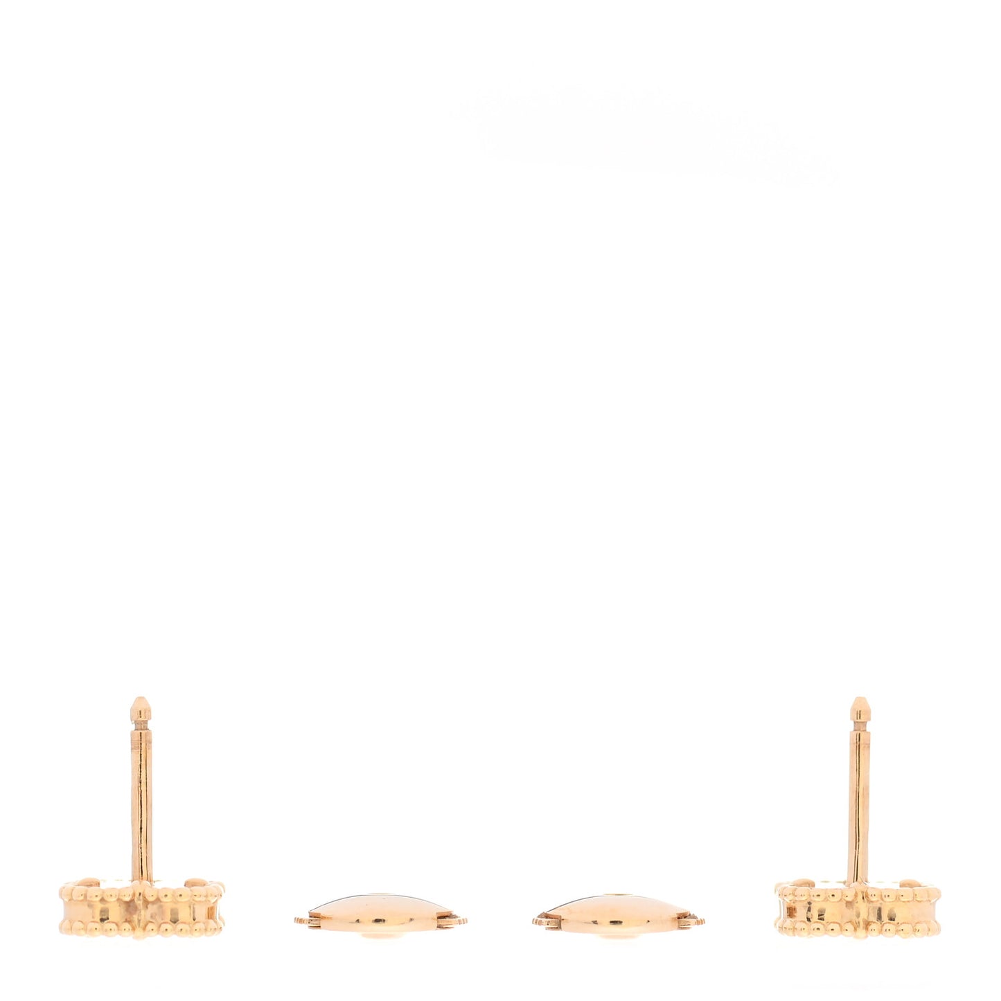 18K Yellow Gold Mother of Pearl Sweet Alhambra Earrings