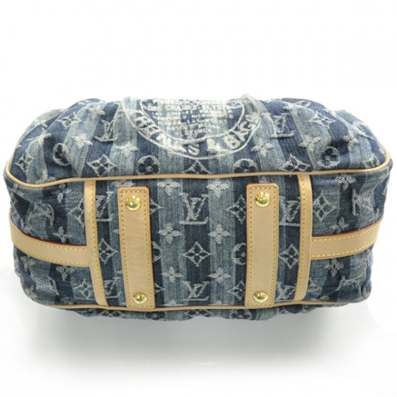 Denim Raye Porte Epaule MM