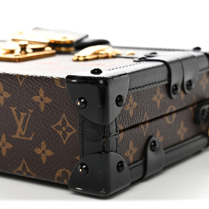 Louis Vuitton Monogram Petite Malle Black 9 of 11