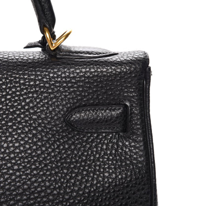 Hermes Togo Kelly Retourne 32 Black 27 of 31
