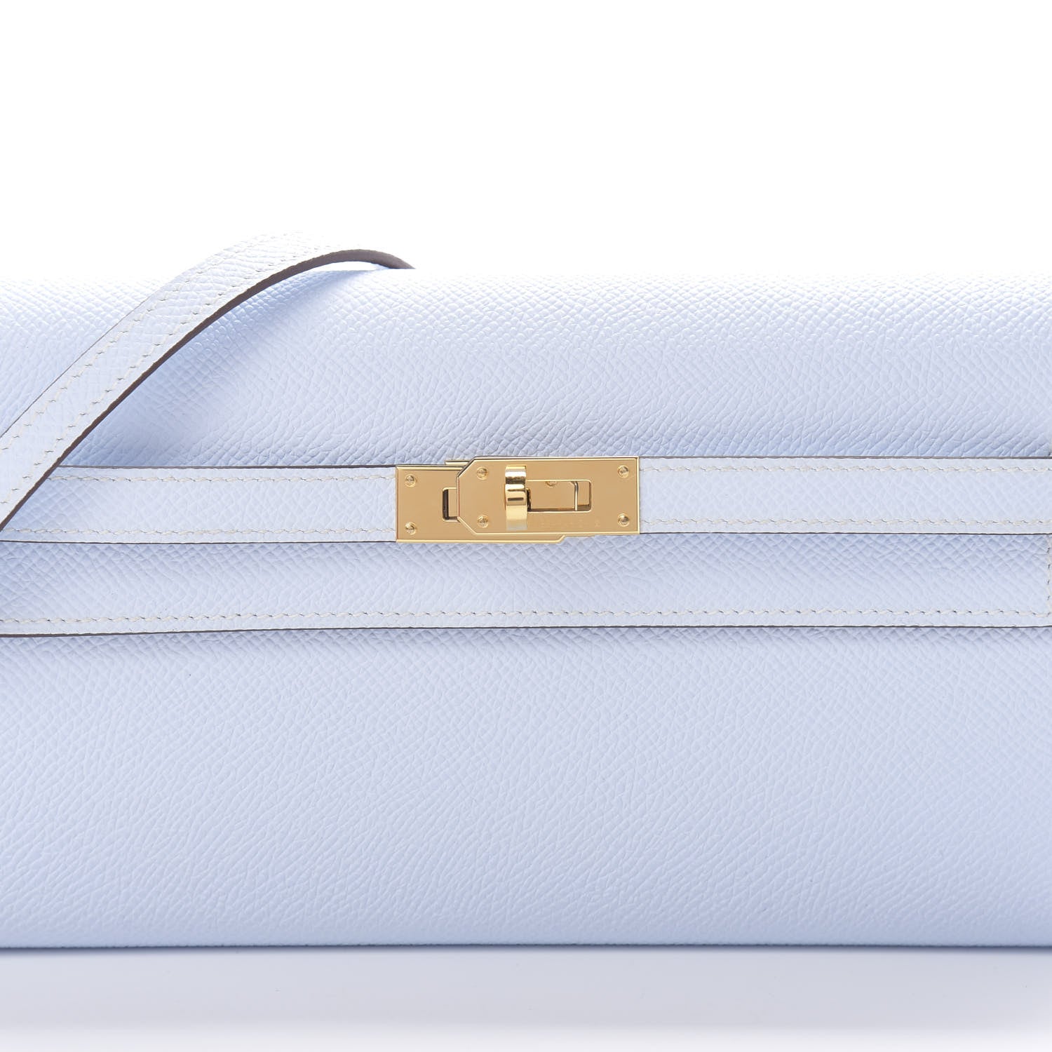 Hermes Epsom Kelly Wallet To Go Bleu Brume 7 of 10