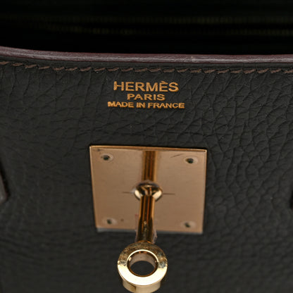 Hermes Taurillon Clemence Lizard Club Birkin 30 Etain Graphite 6 of 10