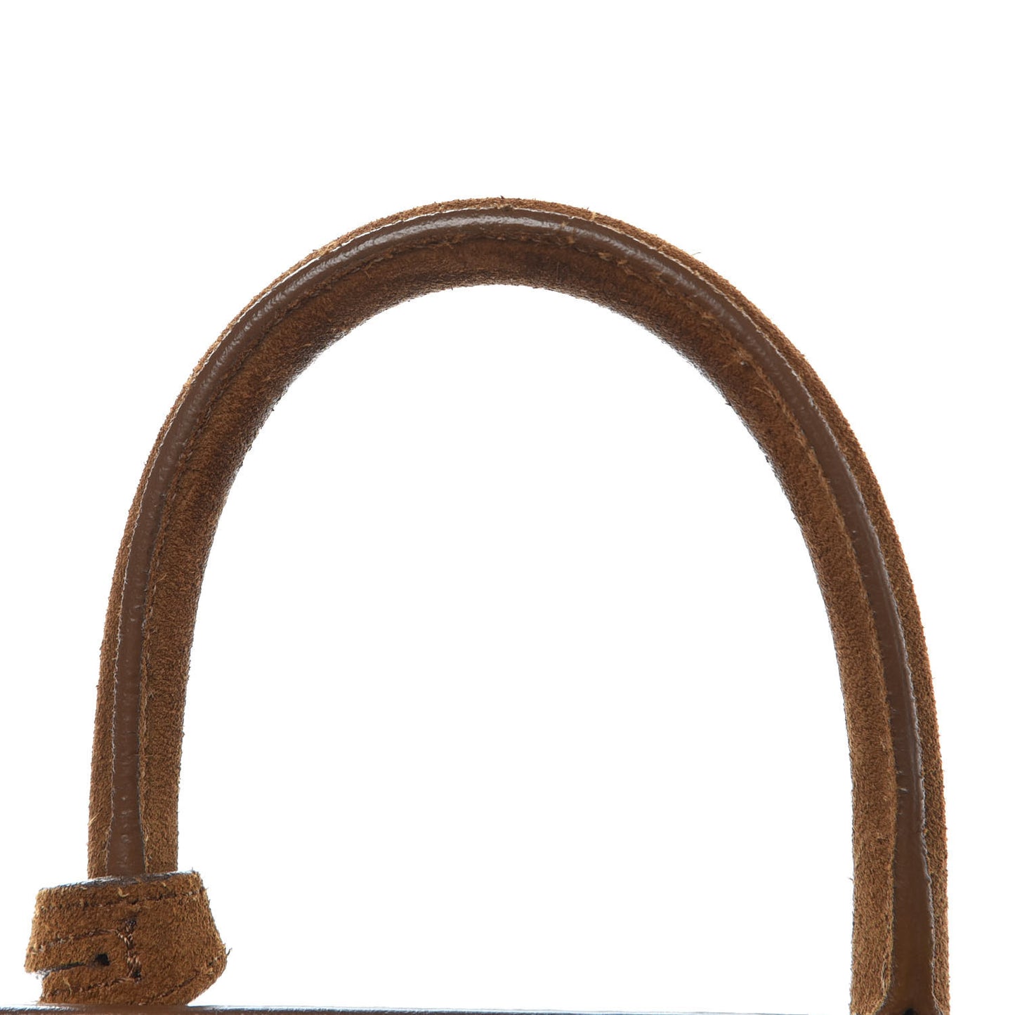 Suede Fringe Nano Sac De Jour Light Ocre